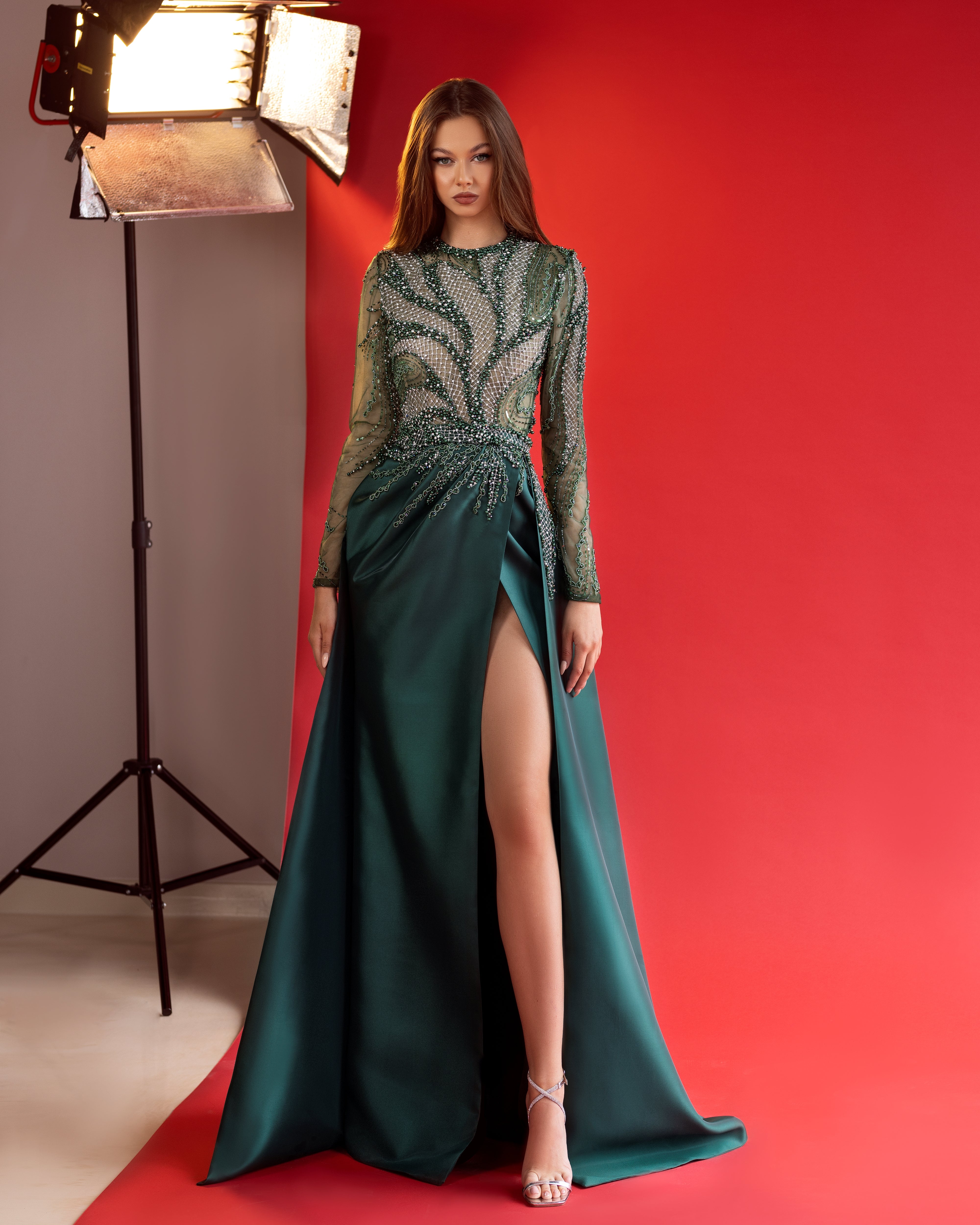Ardiana Emerald Dress